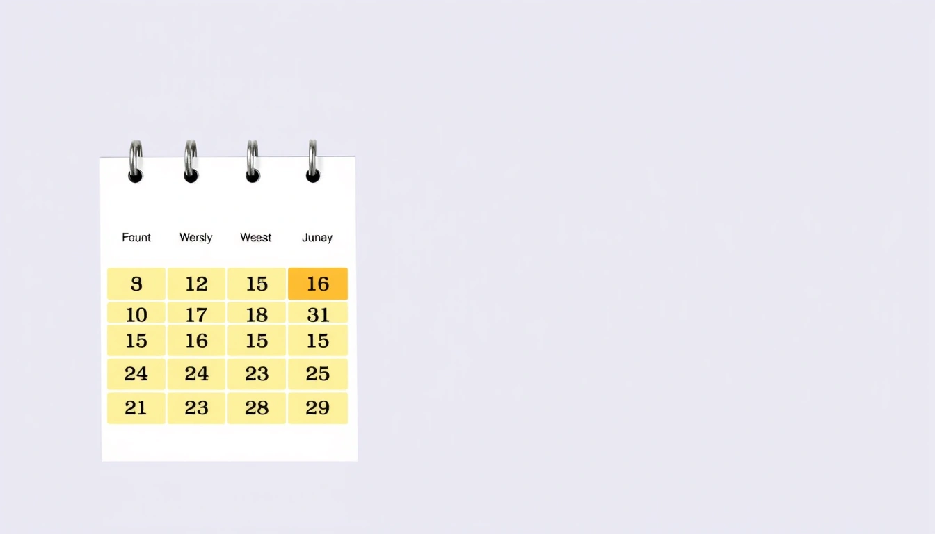 Bill Due Date Calendar Printable for Keeping Payments on Track
