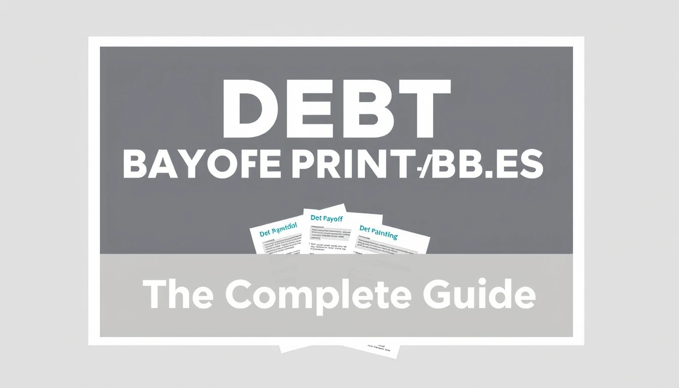 Debt Payoff Printables — The Complete Guide