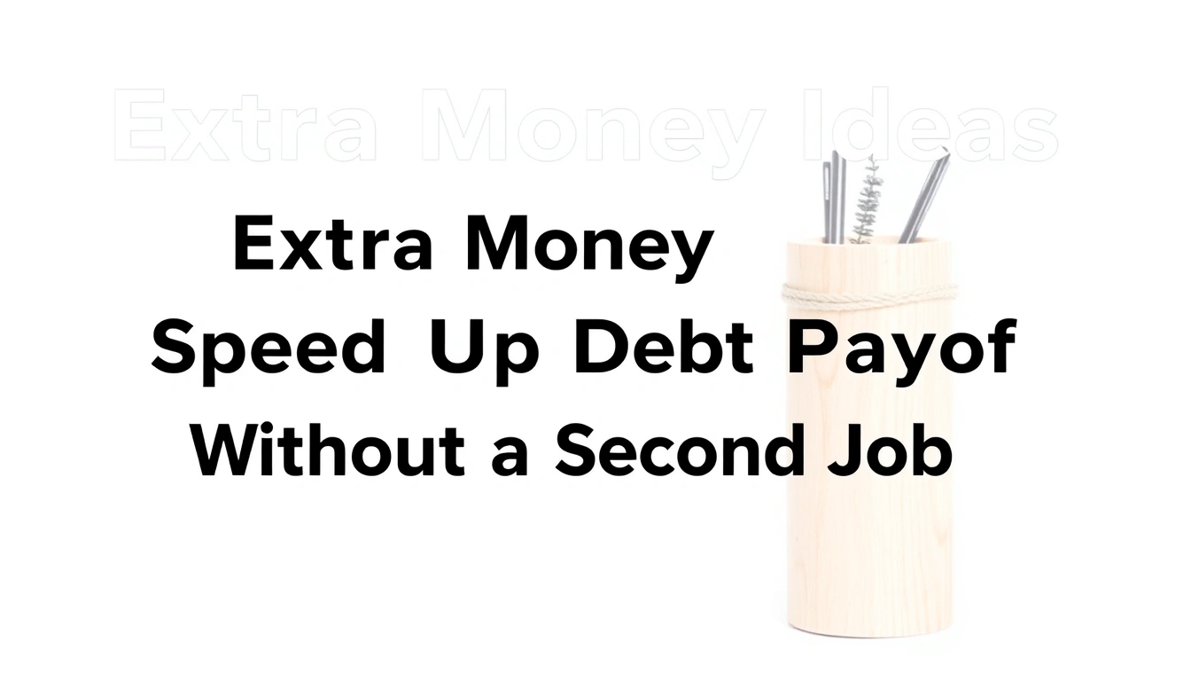 Extra Money Ideas to Speed Up Debt Payoff Without a Second Job