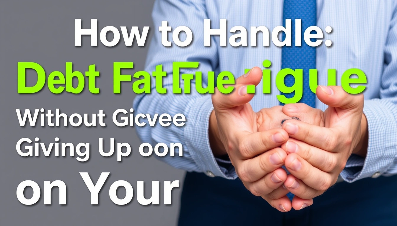 How to Handle Debt Fatigue Without Giving Up on Your Plan How to Handle Debt Fatigue Without Giving Up on Your Plan